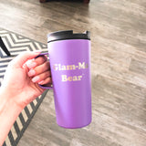 18oz Mug "Glam-Ma Bear" - Lilac