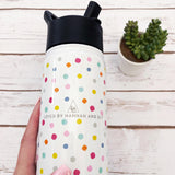 18oz "Little Bear" Water Bottle - Polka Play